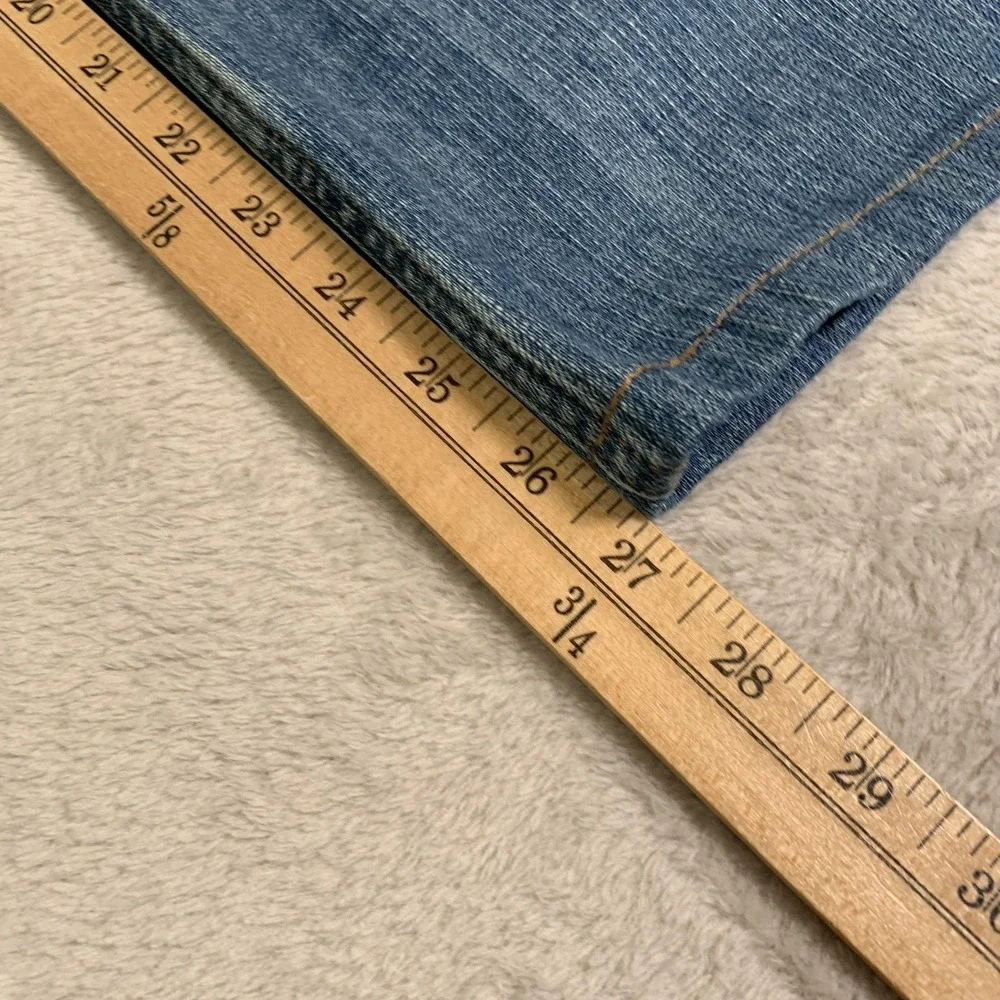 VTG Levis 527 Jeans Mens 33x27 (Tag33x30) Blue Medium Wash Low Rise Slim Bootcut